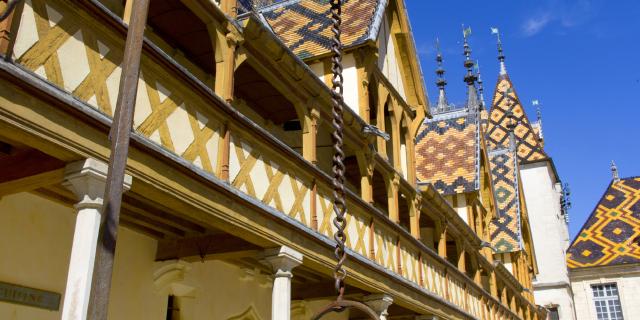 Hospices De Beaune Cour Interieure Puit