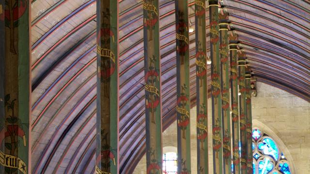 Hospices De Beaune Salle Des Povres Charpente2