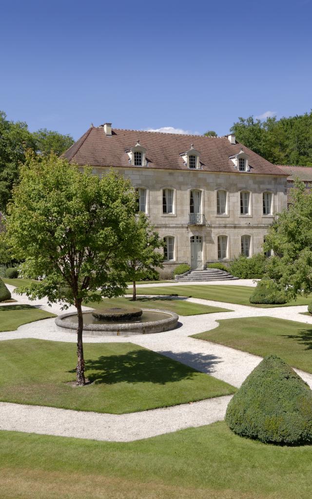 Abbaye De Fontenay Garten