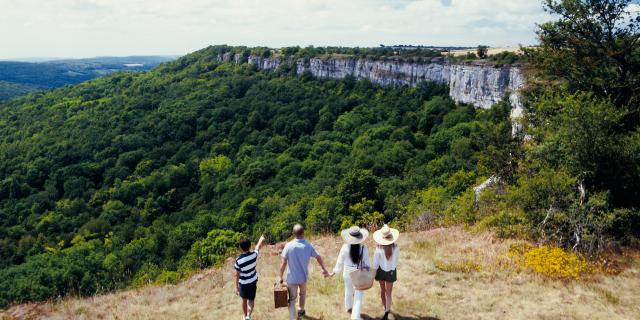 Balade Falaise Hautes Cotes De Beaune Famille