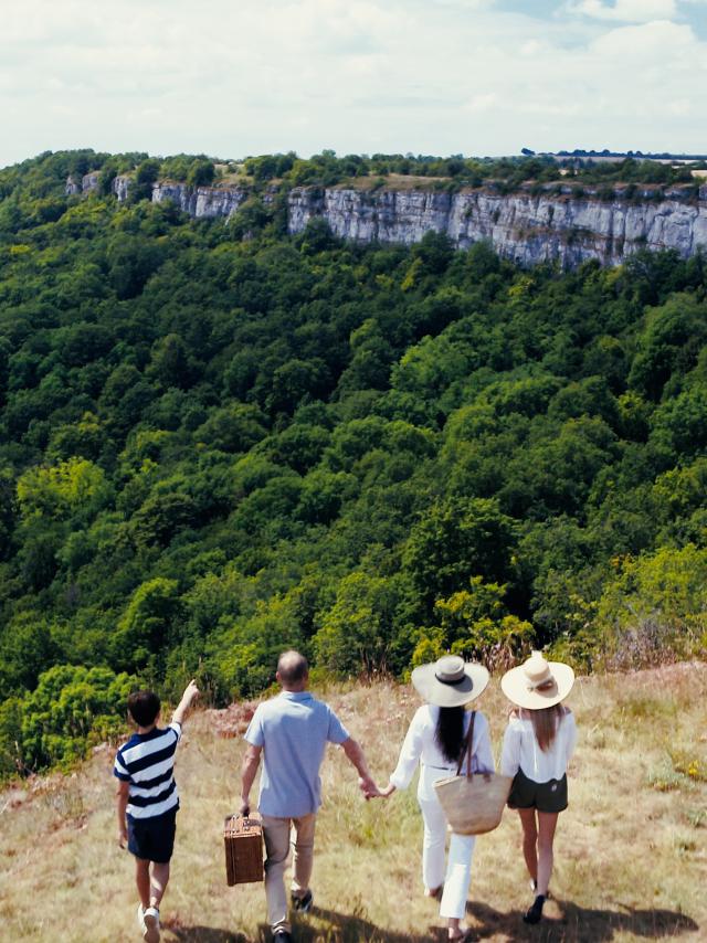 Hoge Cotes De Beaune Familiewandeling