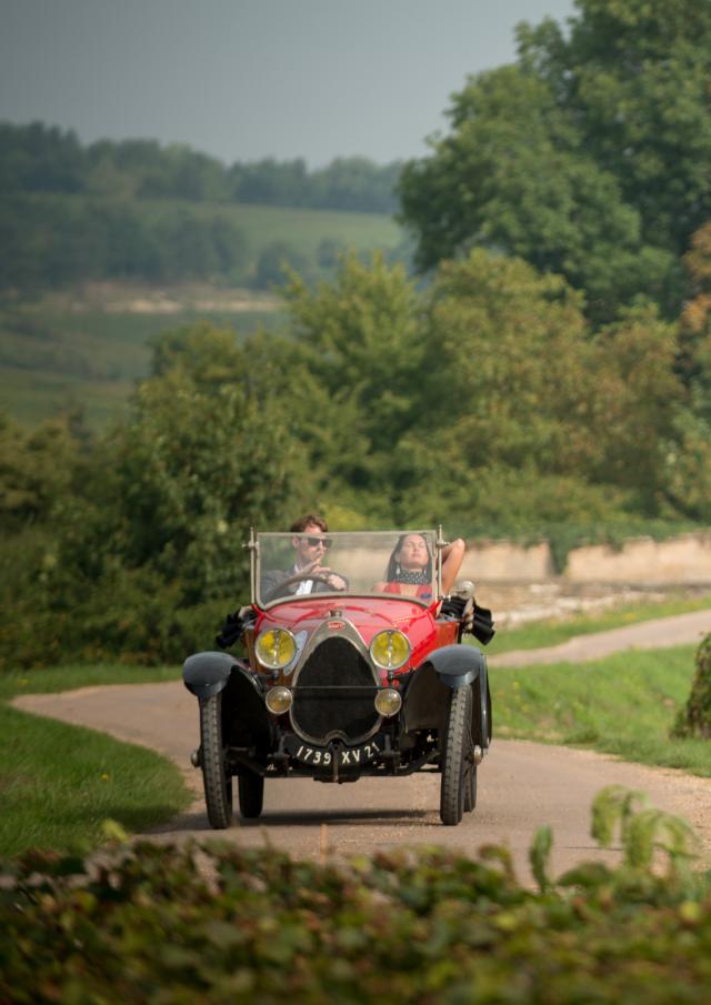 Bugatti Beaune Weinberg Route Des Grands Crus Weg