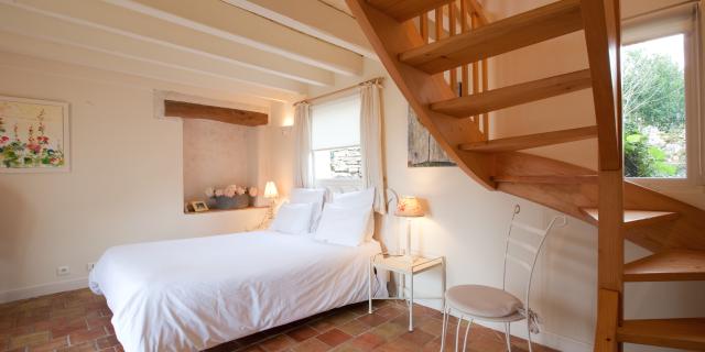 Bett Zimmer Gite Meubles Bourgogne