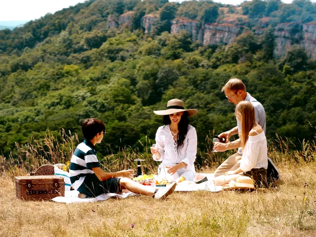 Picnic familiar Hautes Cotes De Beaune