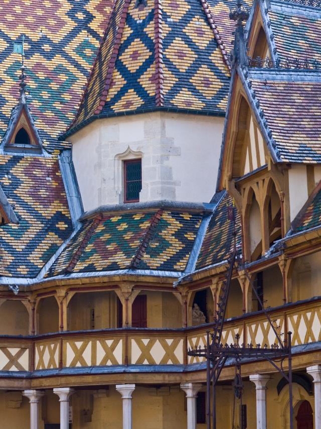 Dach Hospices De Beaune Lackiert