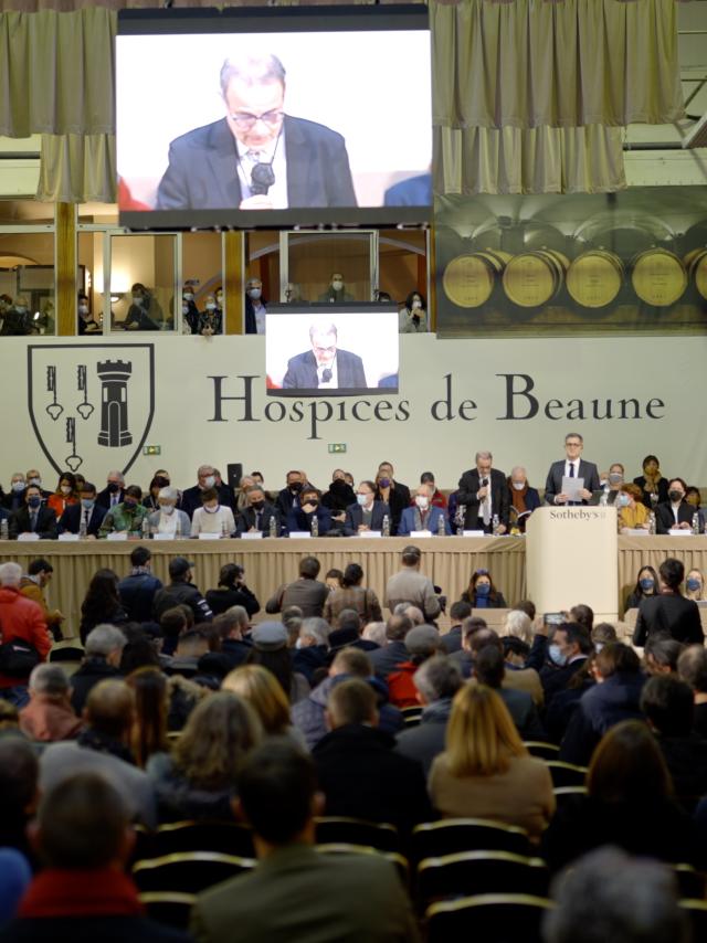 Vente de Charité des Vins des Hospices de Beaune 2021 aux Halles