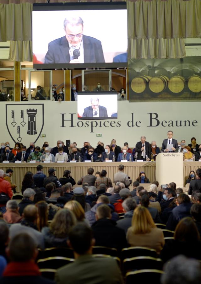 Vente de Charité des Vins des Hospices de Beaune 2021 aux Halles