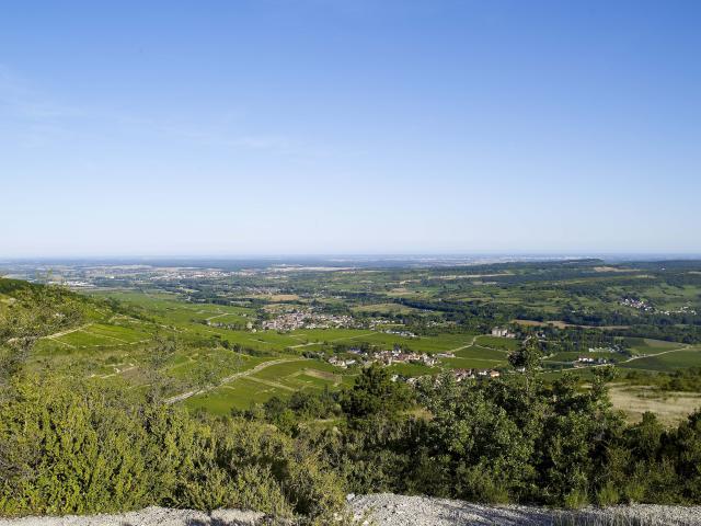 Vue Trois Croix Santenay