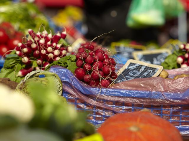 Légumes au marché de Chagny