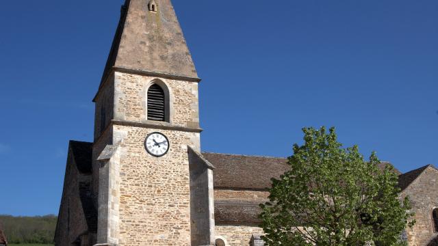 Église du village de la Rochepot