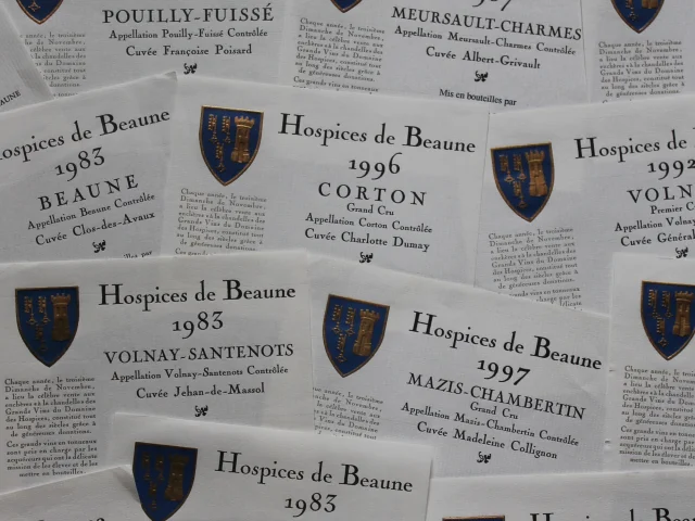 Millésimes de la vente des vins des Hospices de Beaune 2022