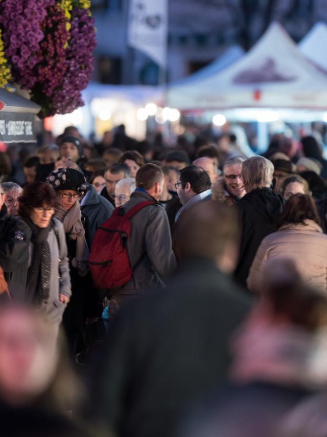 commerce de nuit pour la vente des vins de Beaune