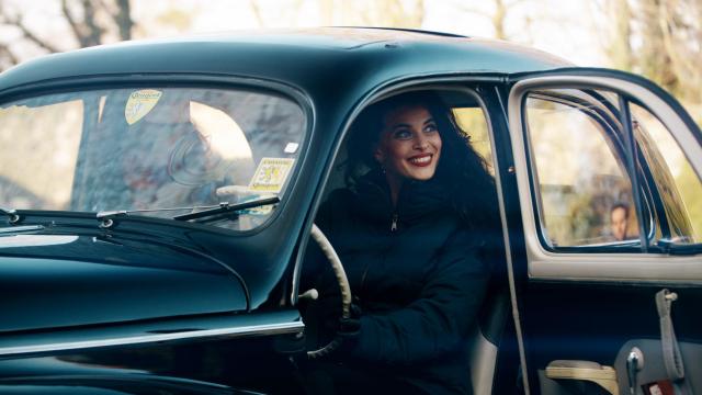 Vintage Voiture Femme