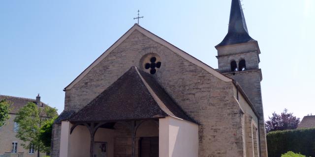 Levernois Eglise Printemps