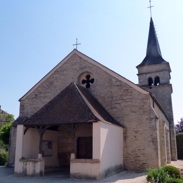 Levernois Eglise Printemps