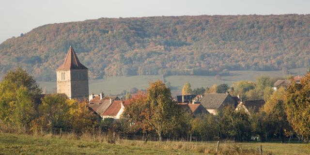 Meloisey Village Automne