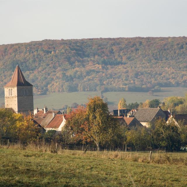 Meloisey Village Automne