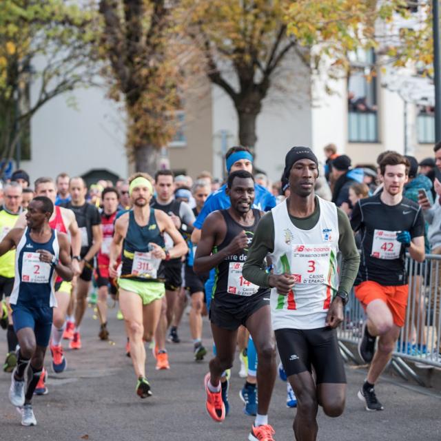 Beaune Half Marathon Departure