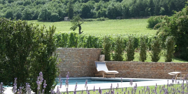 Hameau Blagny Piscine Vignes