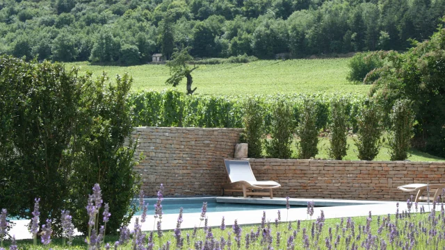 Hameau Blagny Piscine Vignes