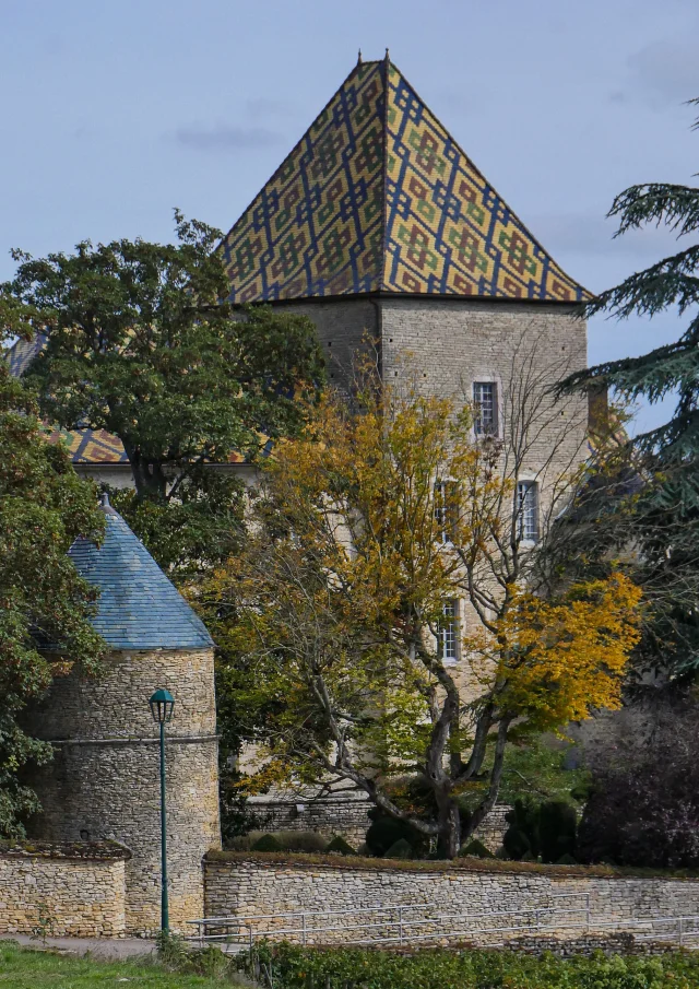 Painting Santenay Chateau